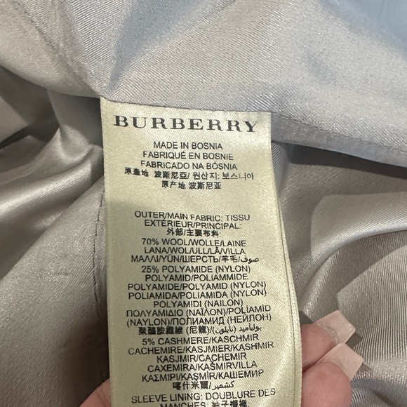 Burberry Taupe Belted Trench Coat - Picture 7 of 11
